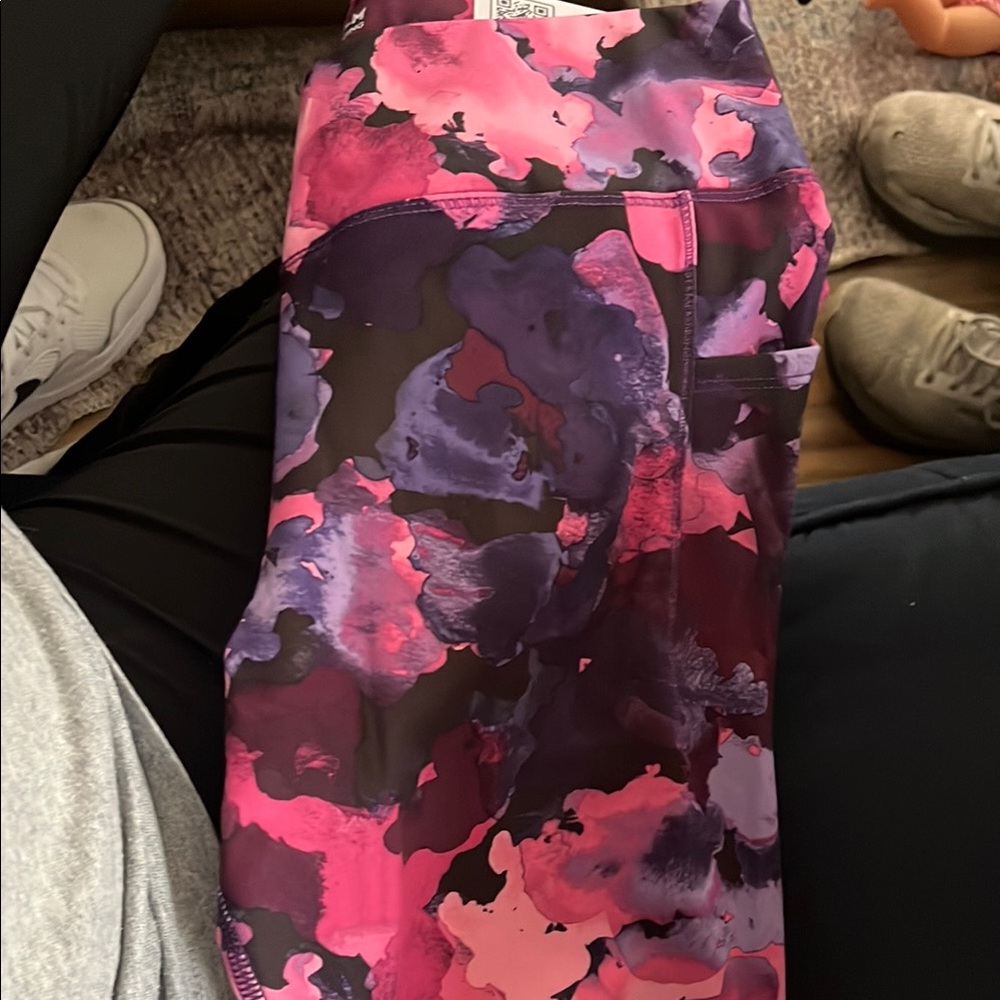 Pink and Purple Leggings for Stylish Comfort